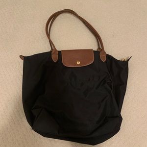 Black Longchamp Tote